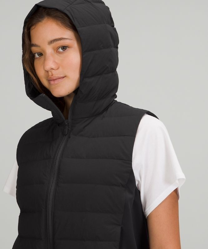 Lululemon Down and Around Vest Jackor Dam Svarta | GMQD-59614