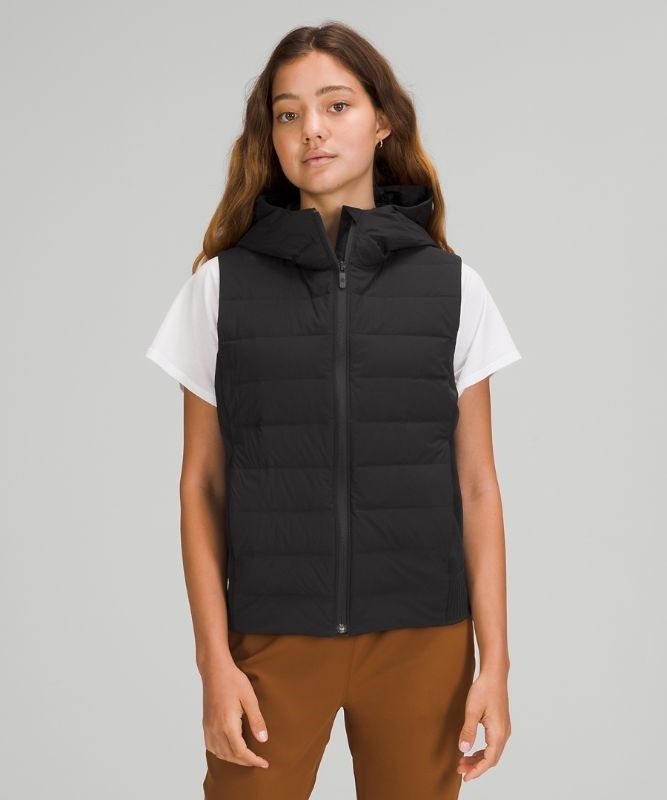 Lululemon Down and Around Vest Jackor Dam Svarta | GMQD-59614