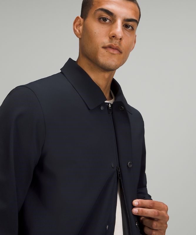 Lululemon Drivers Coat Jackor Herr Marinblå | SEHL-07435