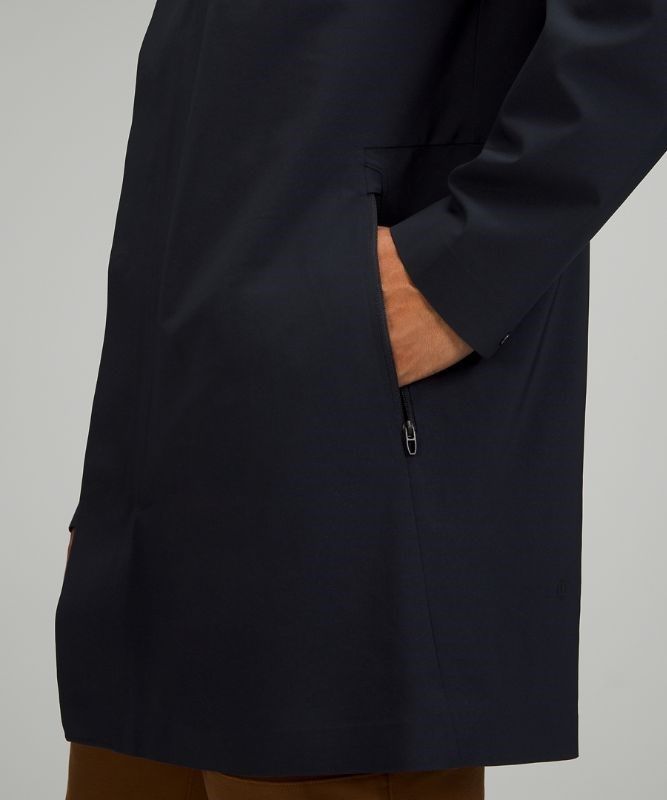 Lululemon Drivers Coat Jackor Herr Marinblå | SEHL-07435