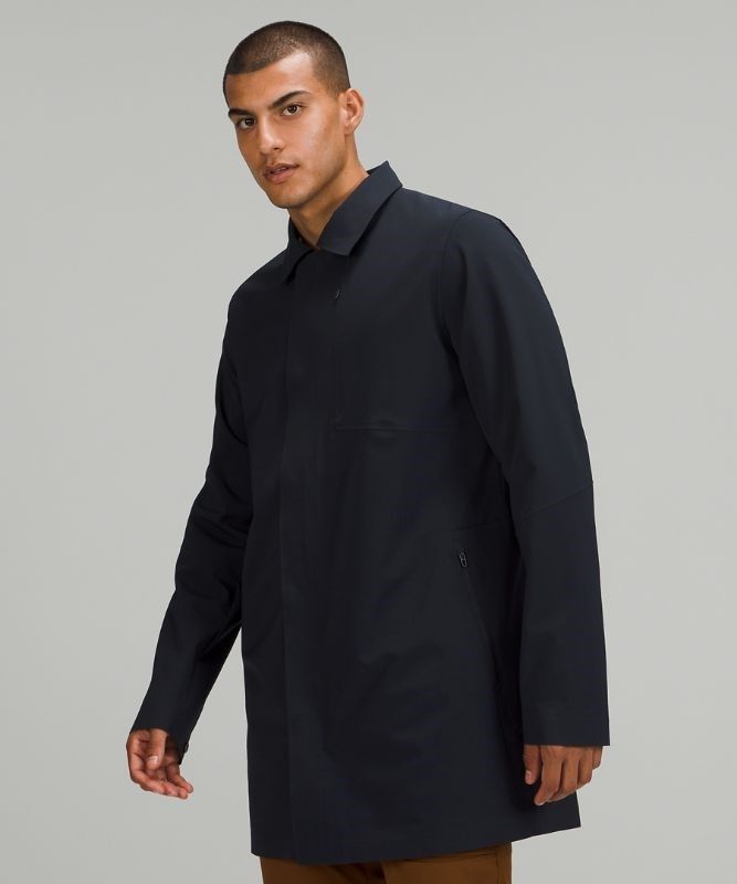 Lululemon Drivers Coat Jackor Herr Marinblå | SEHL-07435