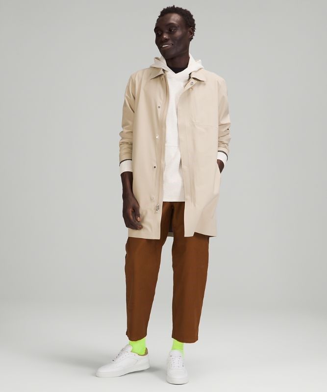 Lululemon Drivers Coat Jackor Herr Trench | AUDC-38261