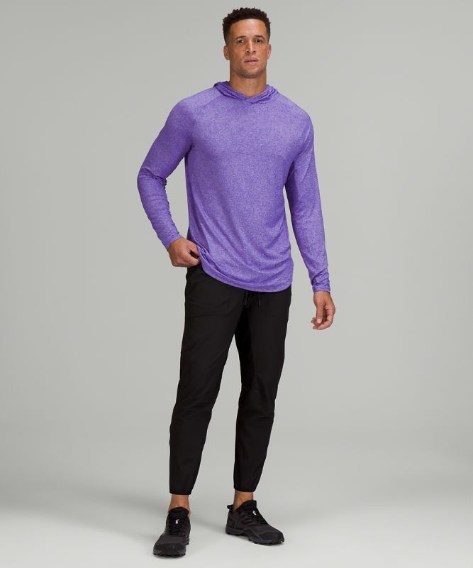 Lululemon Drysense Hoodie Blast Herr Lila Vita | QTBM-60825