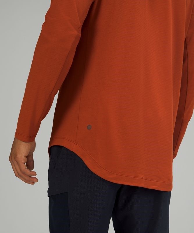 Lululemon Drysense Hoodie Blast Herr Mörkröda | SRFD-13806
