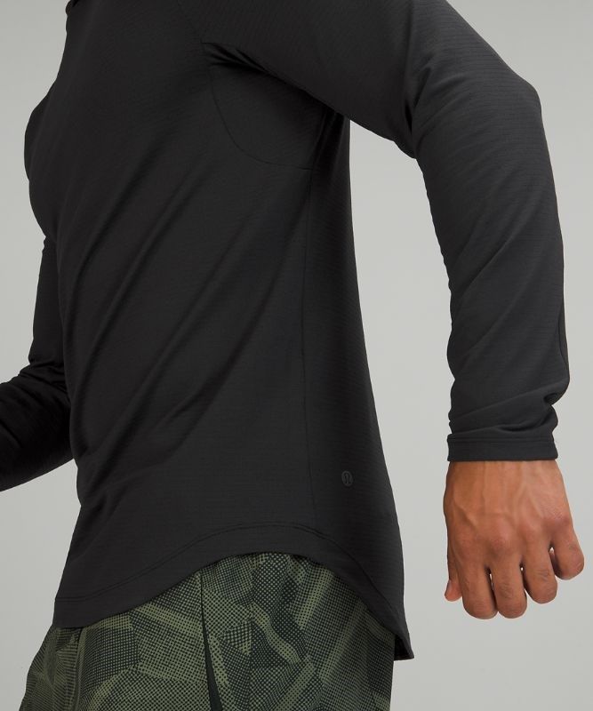 Lululemon Drysense Hoodie Blast Herr Svarta | OKBU-75394