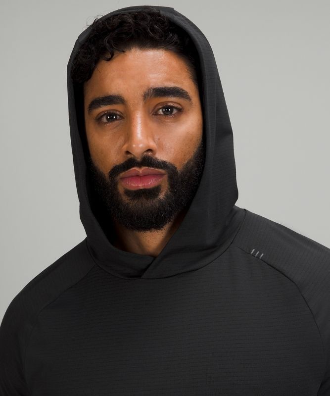 Lululemon Drysense Hoodie Blast Herr Svarta | OKBU-75394