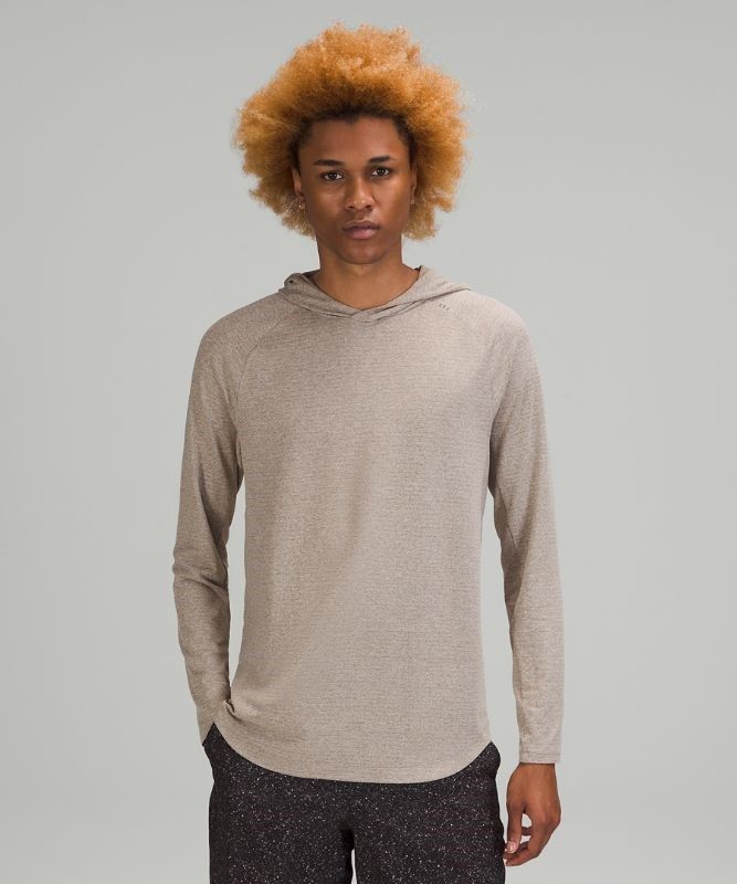 Lululemon Drysense Hoodie Hoodie Herr Heathered Rover | DQYG-38205