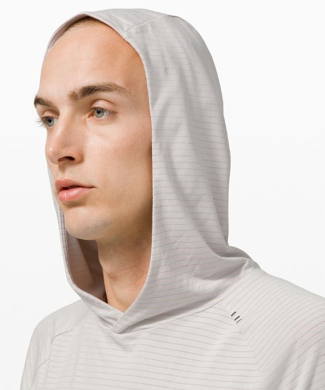 Lululemon Drysense Hoodie Hoodie Herr Heathered Vapor | AXDY-81735