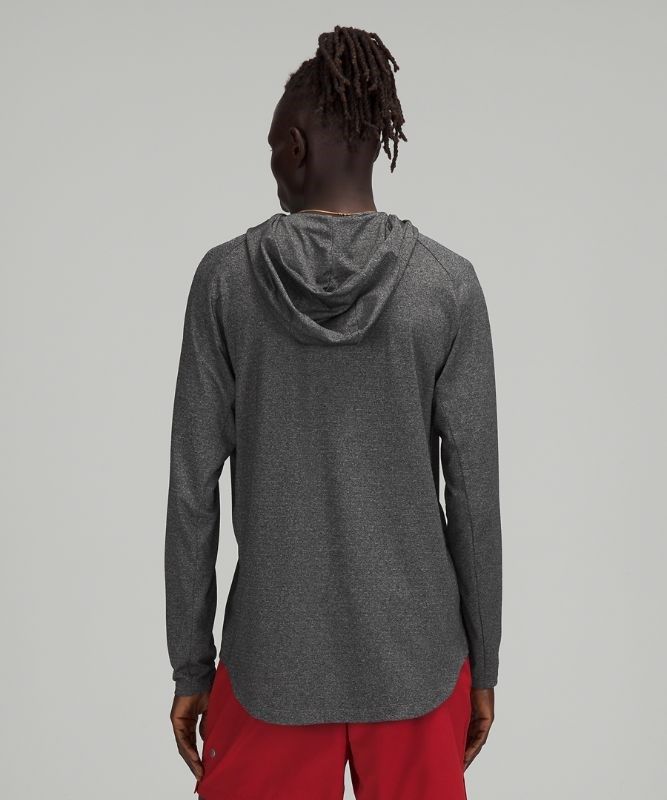 Lululemon Drysense Hoodie Hoodie Herr Svarta Grå | IGOF-83507