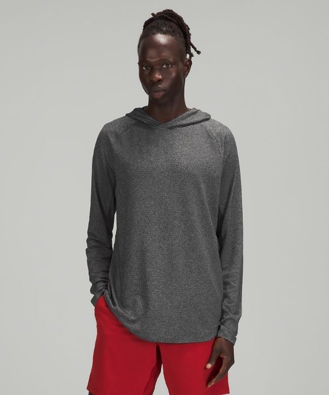 Lululemon Drysense Hoodie Hoodie Herr Svarta Grå | IGOF-83507