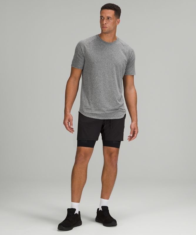 Lululemon Drysense Short Sleeve Blast Herr Svarta | YSVZ-40718