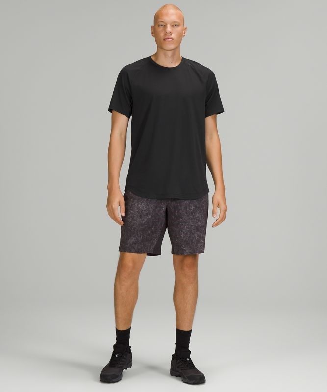 Lululemon Drysense Short Sleeve Blast Herr Svarta | LGOX-19053