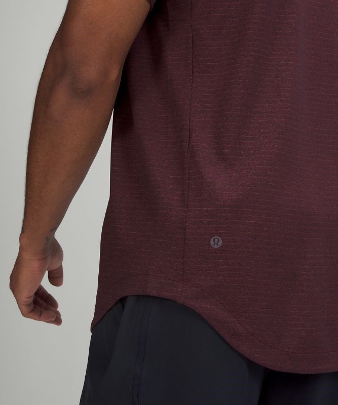 Lululemon Drysense Short Sleeve Blast Herr Svarta | GVWZ-69428