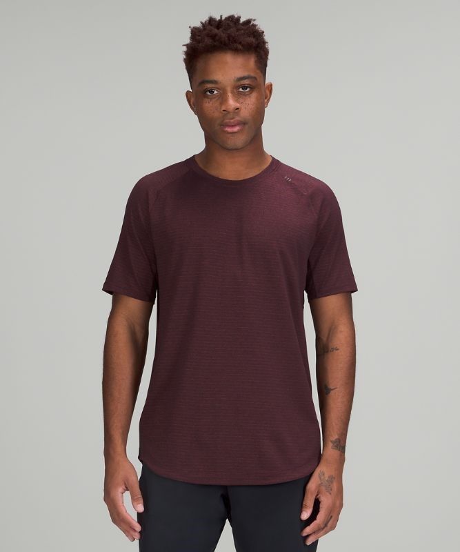 Lululemon Drysense Short Sleeve Blast Herr Svarta | GVWZ-69428