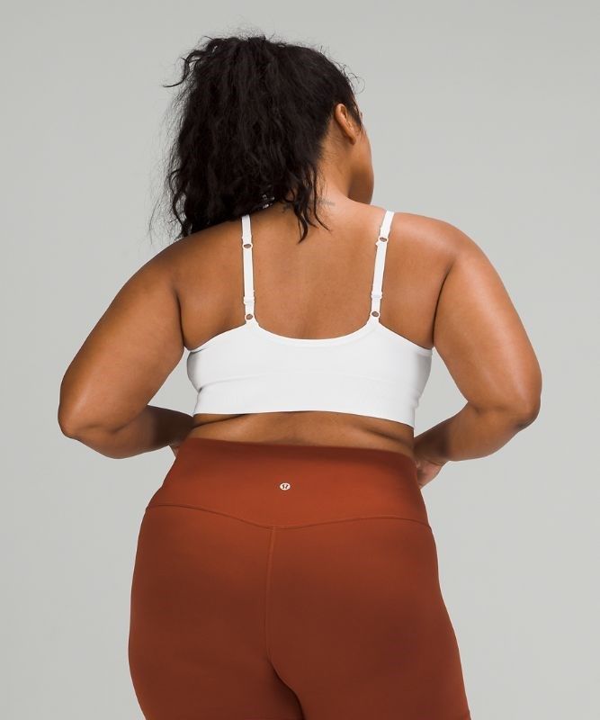 Lululemon Ebb to Street Bra Light Support, C/D Cup Sport BH Dam Vita | KQRT-24875