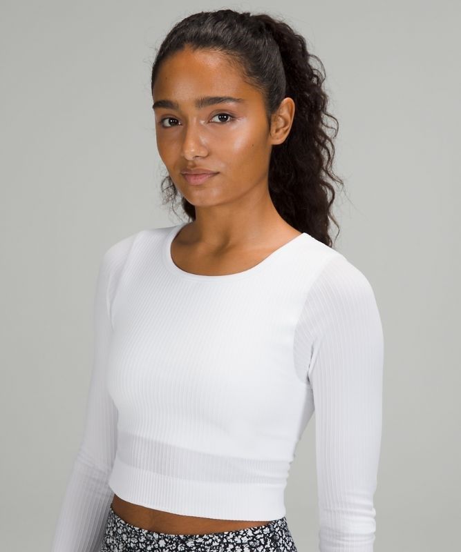 Lululemon Ebb to Street Long Sleeve Shirt Blast Dam Vita | IUDF-92681
