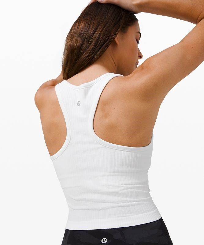 Lululemon Ebb to Street RB Crop Tank Blast Dam Vita | AZMK-92508