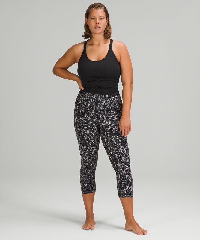 Lululemon Ebb to Street Tank Top Blast Dam Svarta | HPFX-67409