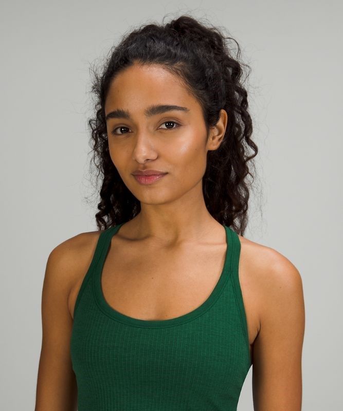 Lululemon Ebb to Street Tank Top Blast Dam Gröna | YAJV-67983