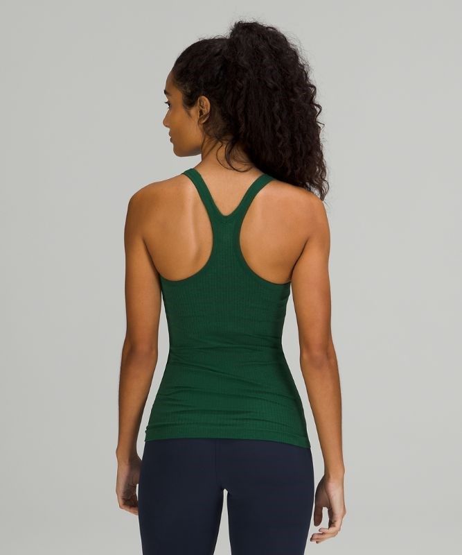 Lululemon Ebb to Street Tank Top Blast Dam Gröna | YAJV-67983