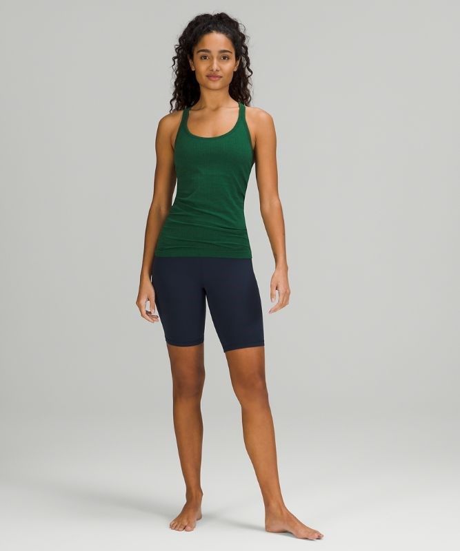 Lululemon Ebb to Street Tank Top Blast Dam Gröna | YAJV-67983