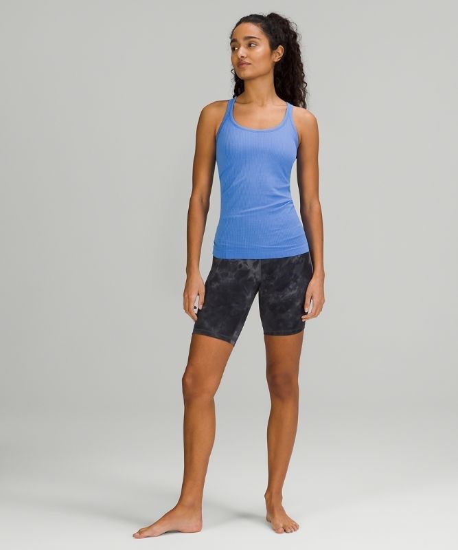 Lululemon Ebb to Street Tank Top Blast Dam Blå | DPQY-21974