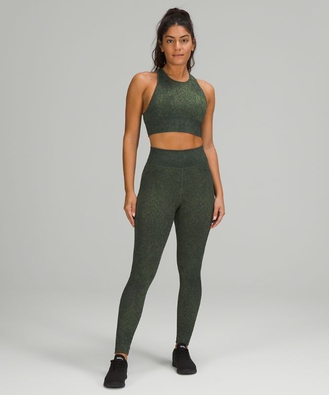 Lululemon Ebb to Train Super-High-Rise Tight 25 Leggings Dam Gröna Gröna | CTOB-65243