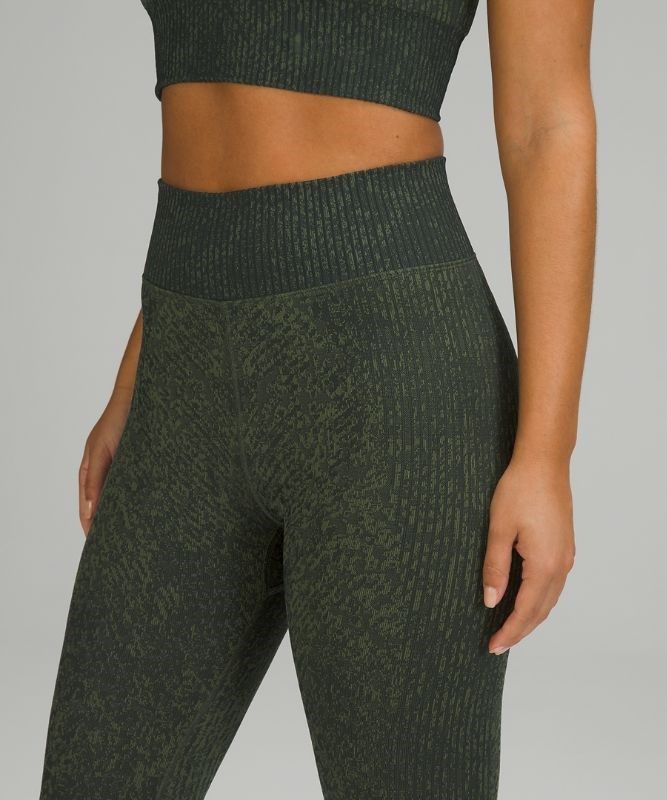 Lululemon Ebb to Train Super-High-Rise Tight 25 Leggings Dam Gröna Gröna | CTOB-65243