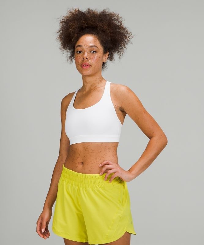 Lululemon Energy Adjustable Bra Medium Support, B Sport BH Dam Vita | NIAO-95043