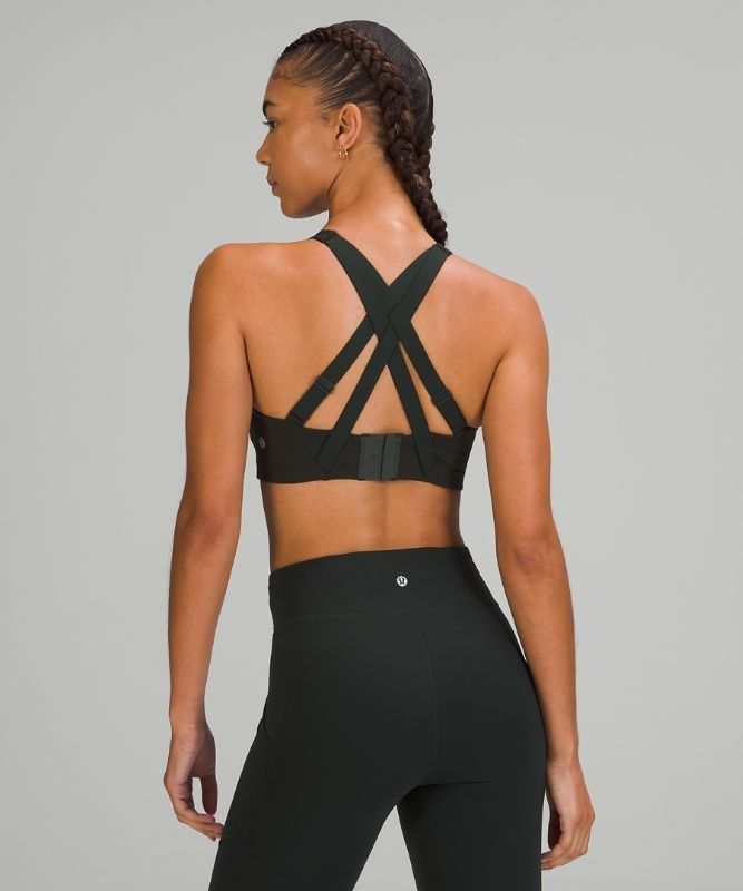 Lululemon Energy Bra High Support Sport BH Dam Gröna | ZUEJ-82195