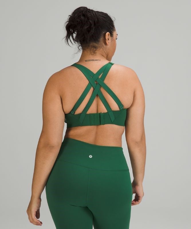 Lululemon Energy Bra High Support Sport BH Dam Gröna | BKHO-45190