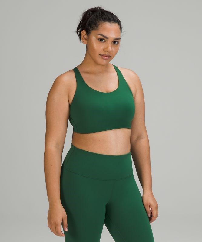 Lululemon Energy Bra High Support Sport BH Dam Gröna | BKHO-45190