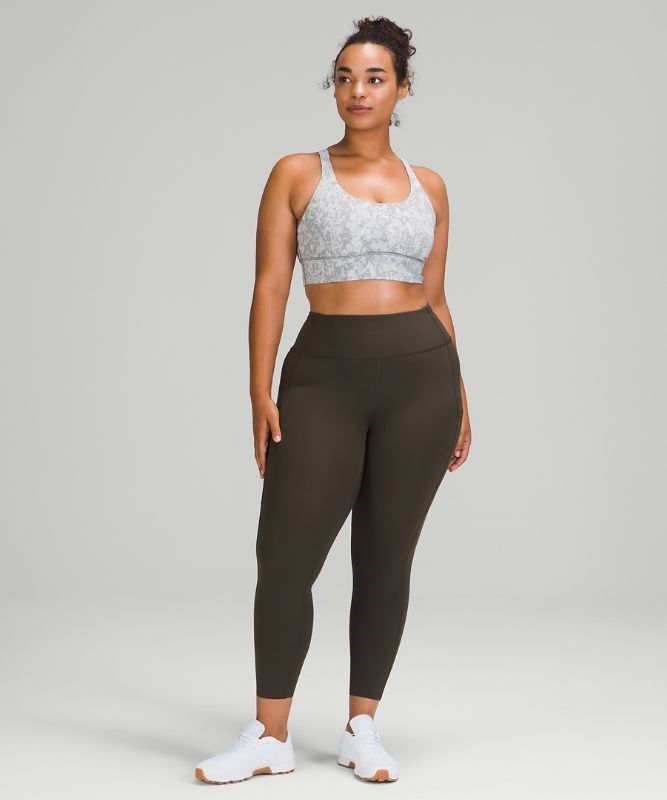 Lululemon Energy Bra Long Line Sport BH Dam Camo Olika Färger | ZCVH-43825