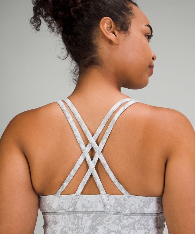Lululemon Energy Bra Long Line Sport BH Dam Camo Olika Färger | ZCVH-43825