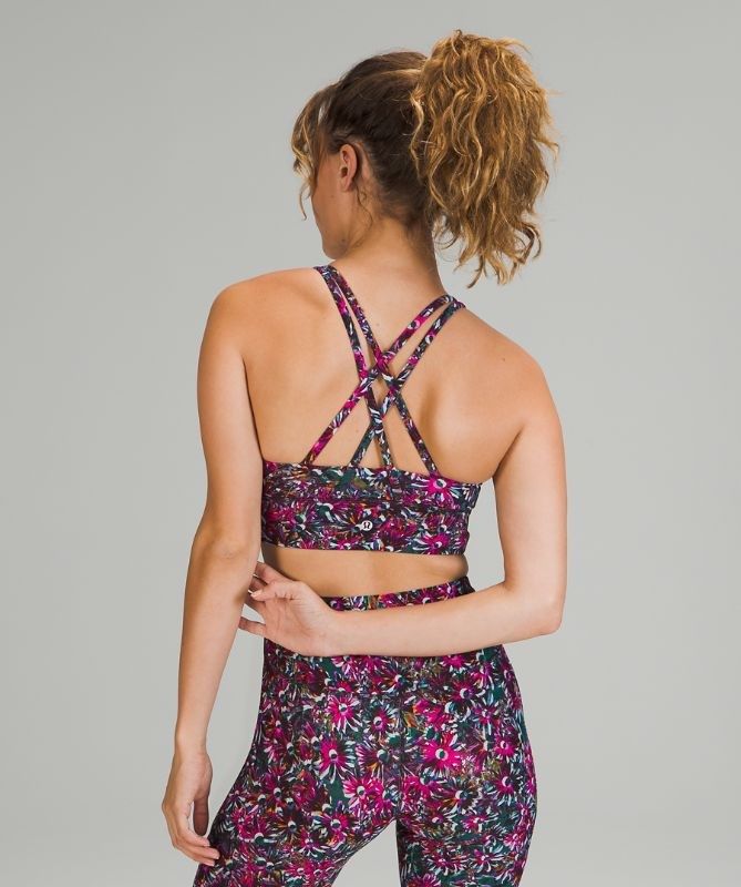 Lululemon Energy Bra Long Line Sport BH Dam Olika Färger | PWSF-32608