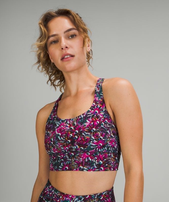 Lululemon Energy Bra Long Line Sport BH Dam Olika Färger | PWSF-32608