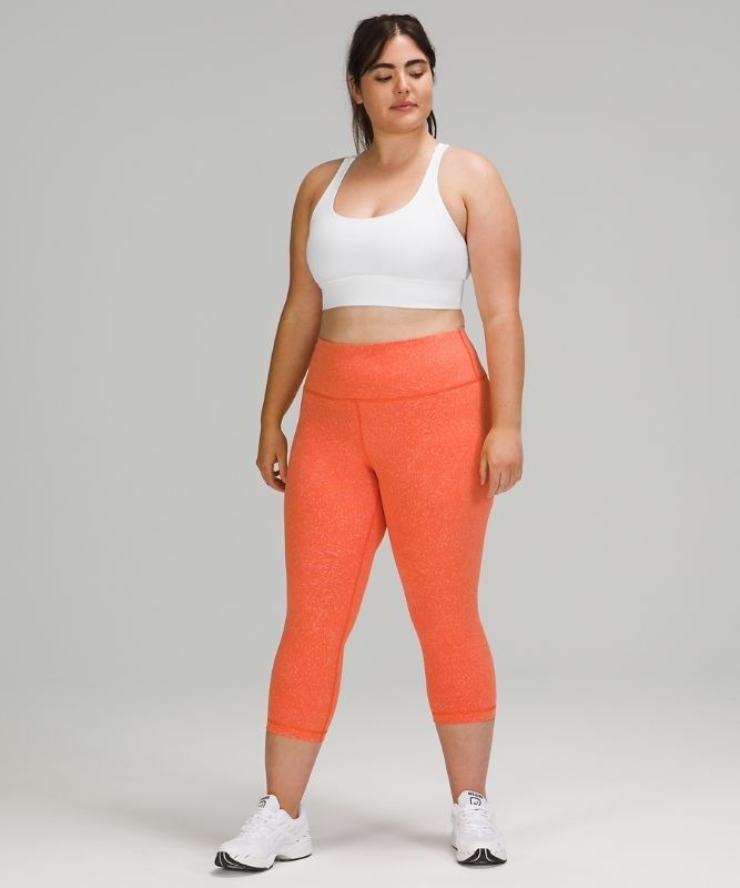 Lululemon Energy Bra Long Line Sport BH Dam Vita | YSCI-04568