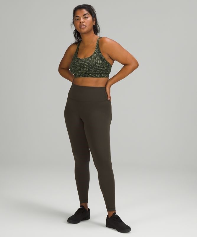 Lululemon Energy Bra Medium Support, B Sport BH Dam Gröna | JTDI-51683