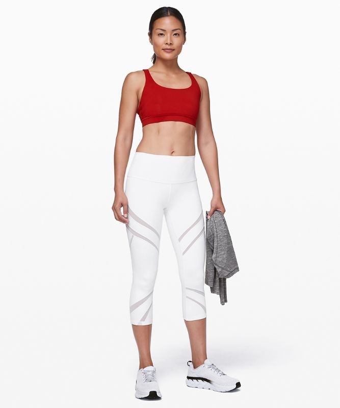 Lululemon Energy Bra Medium Support, B Sport BH Dam Mörkröda | BUYN-63159