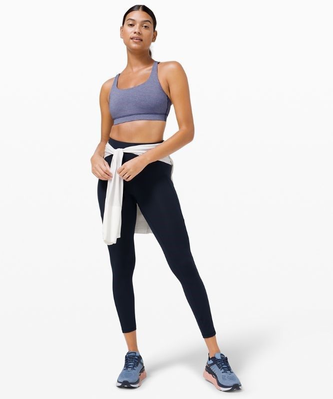 Lululemon Energy Bra Sport BH Dam Svarta Vita | MDZN-96587