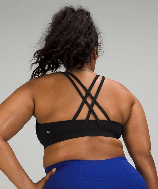 Lululemon Energy Bra Sport BH Dam Svarta | XGFZ-80691
