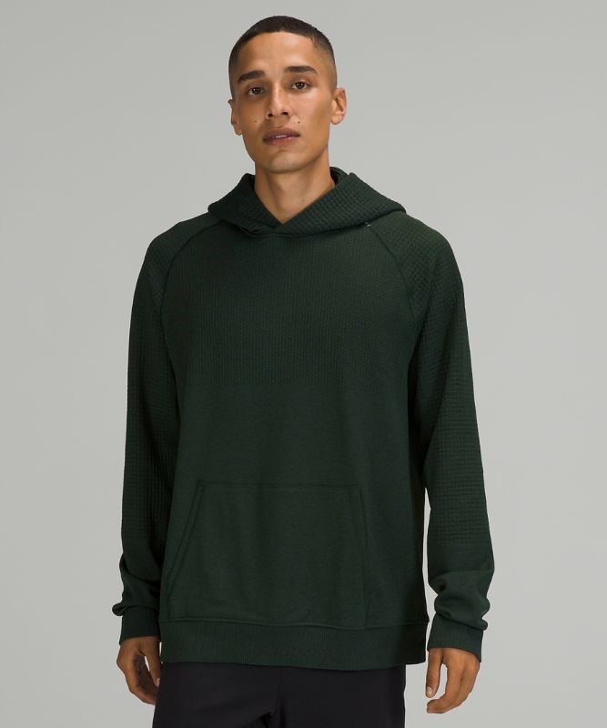 Lululemon Engineered Warmth Hoodie Hoodie Herr Gröna Gröna | YJSL-80394