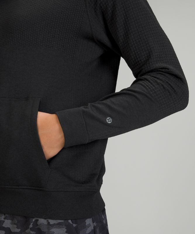 Lululemon Engineered Warmth Hoodie Hoodie Herr Svarta Svarta | AQEX-74601