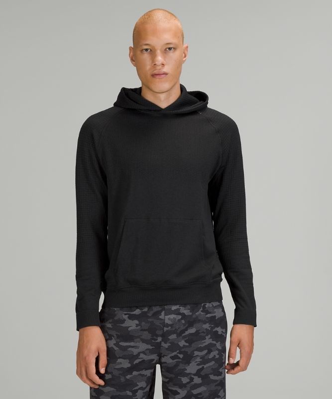 Lululemon Engineered Warmth Hoodie Hoodie Herr Svarta Svarta | AQEX-74601