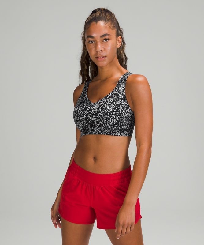 Lululemon Enlite Bra Weave Sport BH Dam Grå Svarta | ZAMK-56780