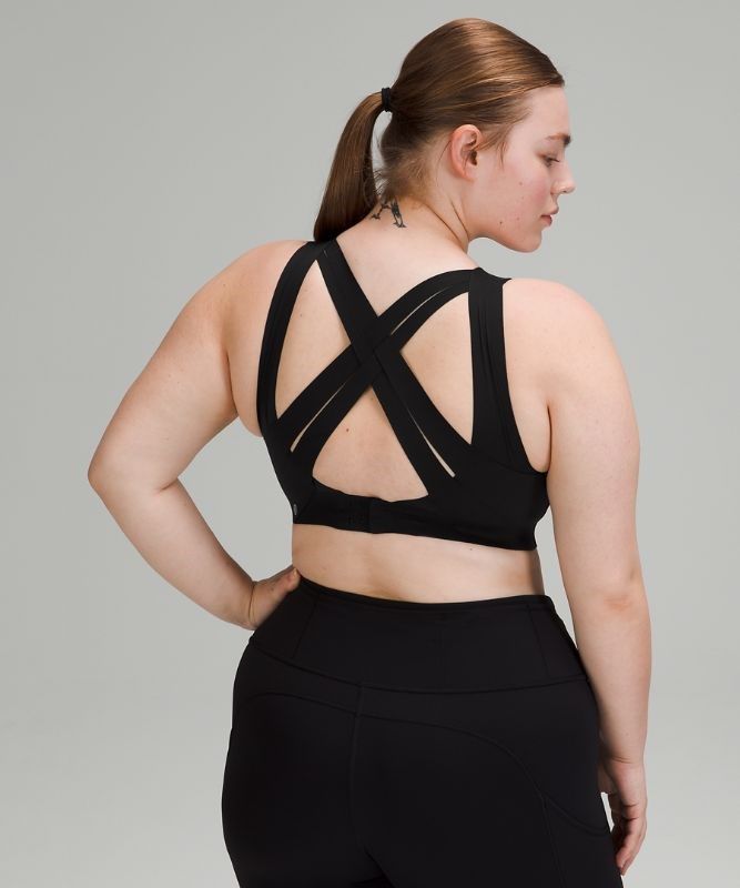 Lululemon Enlite Bra Weave Sport BH Dam Svarta | HQOT-03462