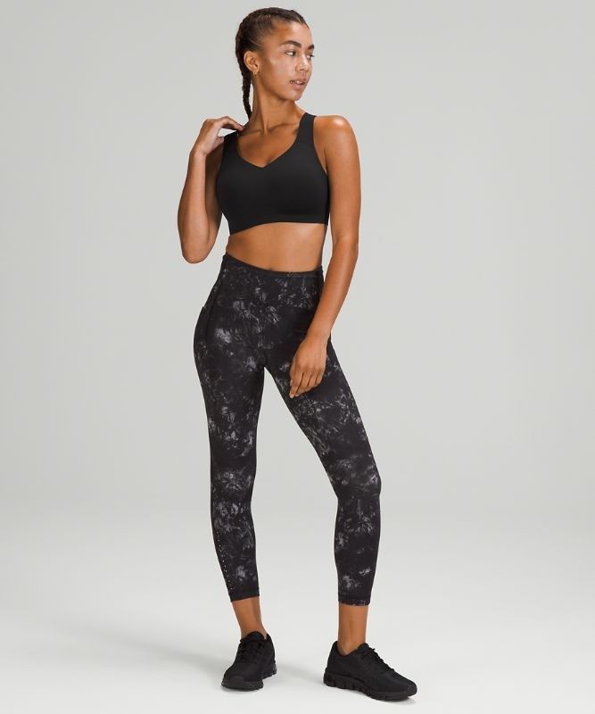 Lululemon Enlite Bra Weave Sport BH Dam Svarta | BHMA-93051