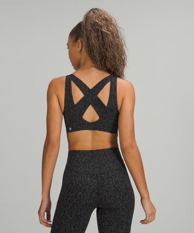 Lululemon Enlite Front-Zip Bra High Support, A Sport BH Dam Leopard Camo Svarta Olika Färger | XJIO-46832
