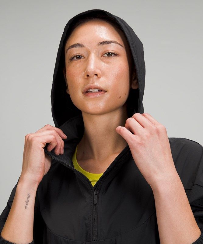 Lululemon Evergreen Anorak Jackor Dam Svarta | PYJH-51082
