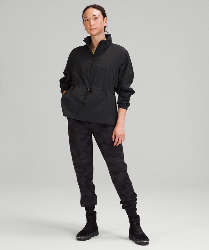 Lululemon Evergreen Anorak Jackor Dam Svarta | PYJH-51082
